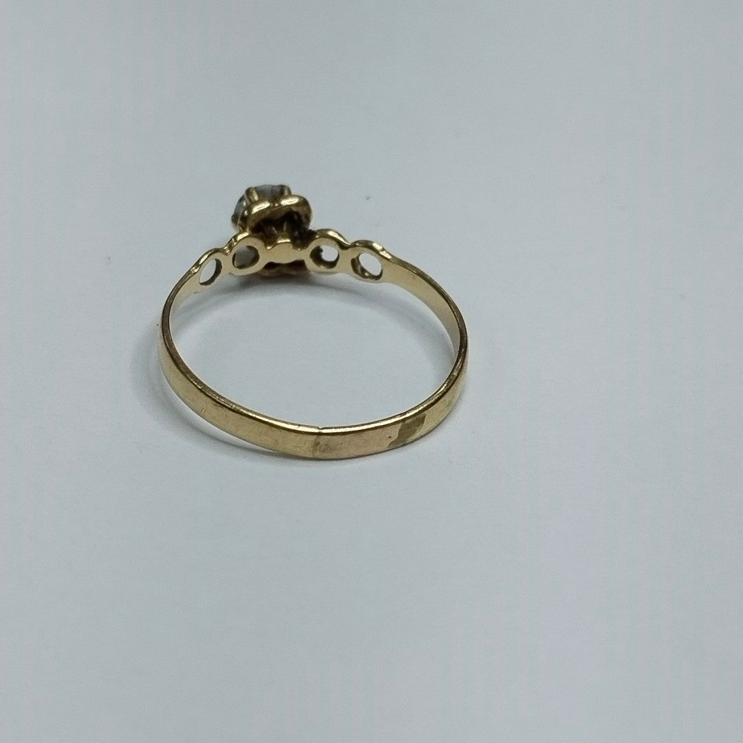 SOLITARIO ORO 10 K 1.5 GRMS (SEMINUEVO)