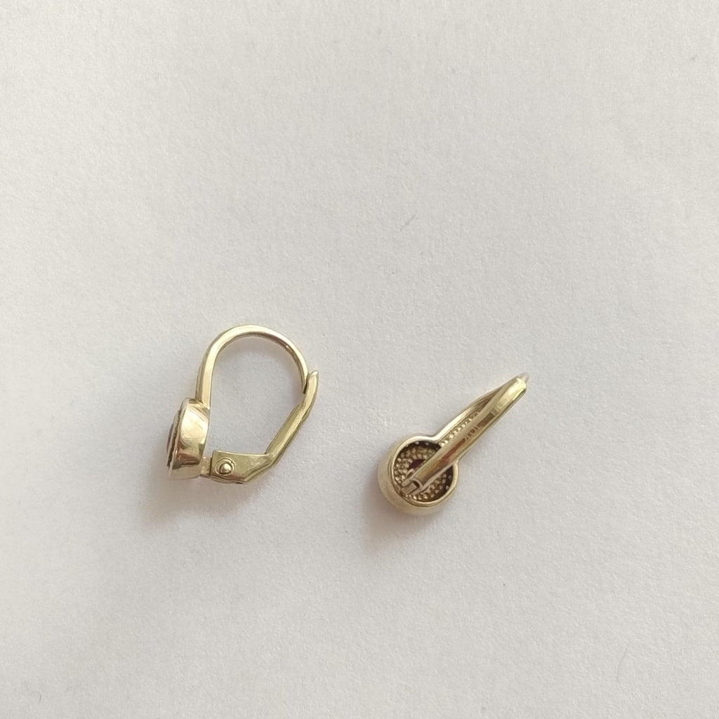 ARETES PAR ORO 10 K 2.7 GRMS (SEMINUEVO)