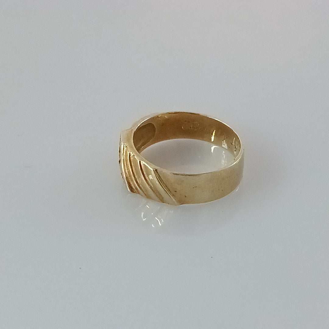 ARGOLLA ORO 14 K 4.3 GRMS (SEMINUEVO)
