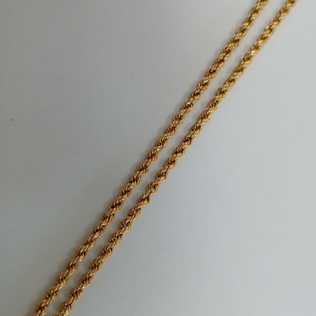 CADENA ORO 10 K 15,40 GRMS (SEMINUEVO)