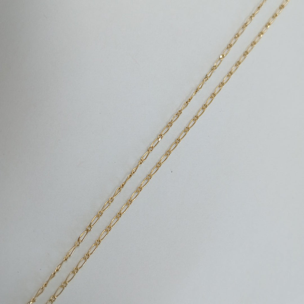 CADENA, CRUCIFIJO ORO 14 K 3.1 GRMS (SEMINUEVO)