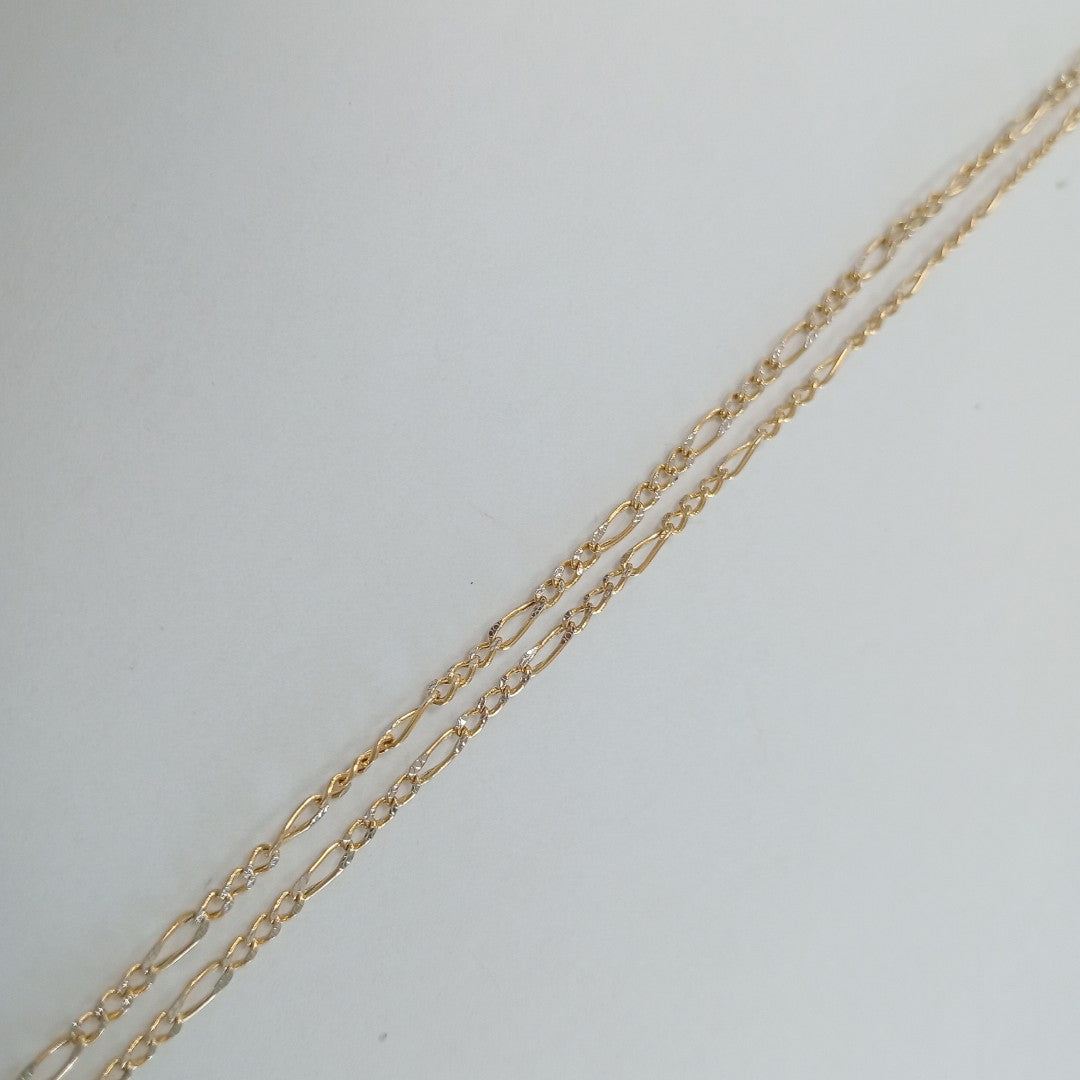 CADENA, CRUZ ORO 14 K 3.1 GRMS (SEMINUEVO)