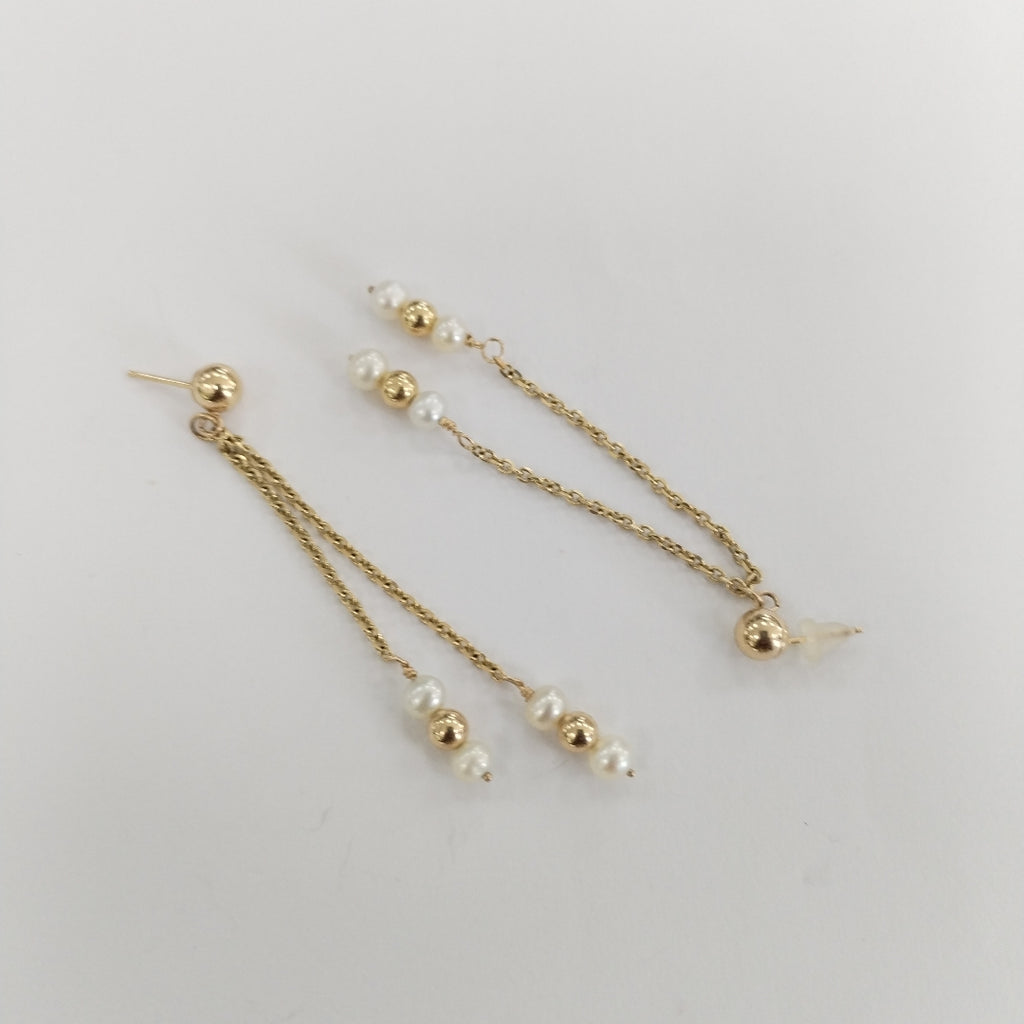 BROQUELES PAR ORO 14 K 2 GRMS (SEMINUEVO)
