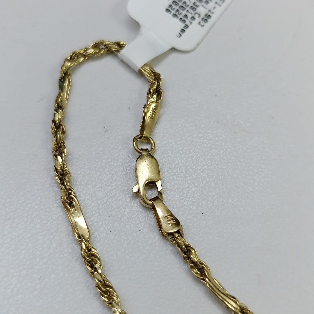 PULSERA ORO 14 K 2.8 GRMS (SEMINUEVO)