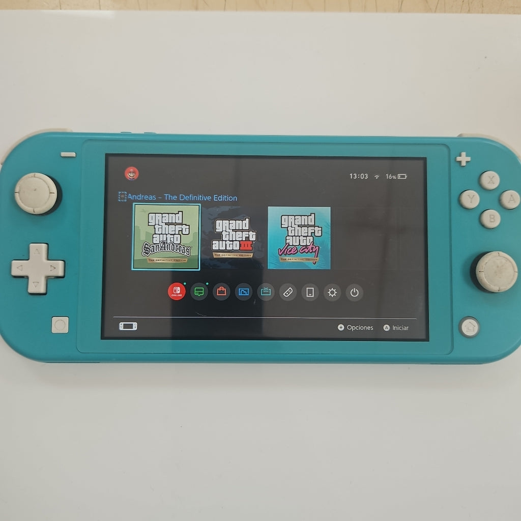 CONSOLA DE VIDEOJUEGO NINTENDO SWITCH LITE 32 GB (SEMINUEVO)