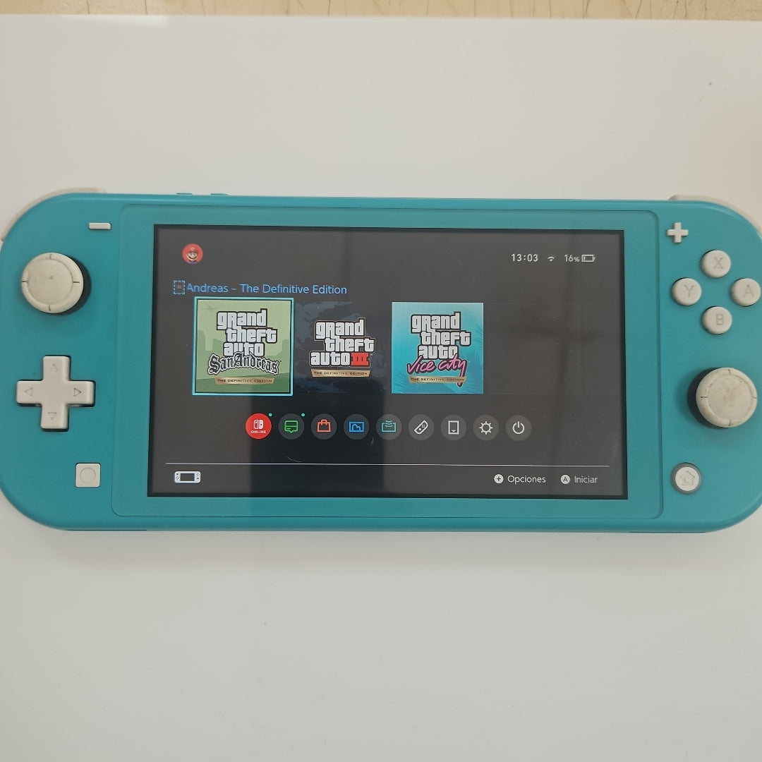 CONSOLA DE VIDEOJUEGO NINTENDO SWITCH LITE 32 GB (SEMINUEVO)