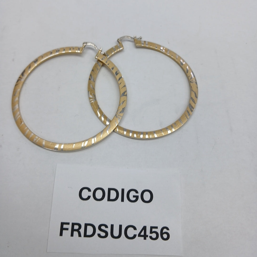 ARRACADAS PAR ORO 10 K 5,30 GRMS (SEMINUEVO)