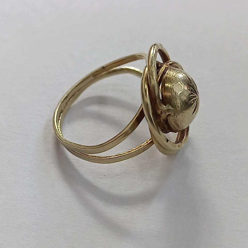 ANILLO ORO 14 K 2.4 GRMS (SEMINUEVO)