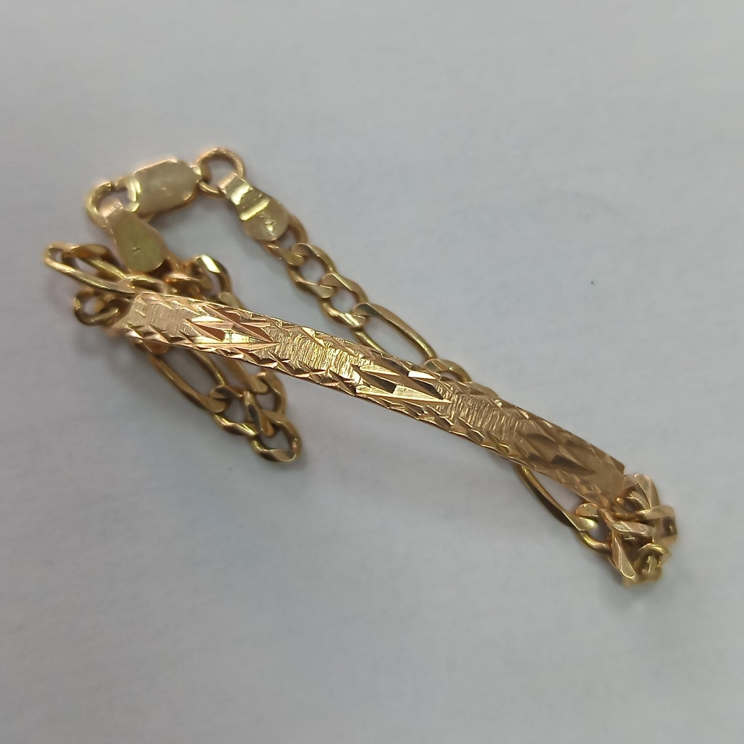 ESCLAVA ORO 14 K 4.8 GRMS (SEMINUEVO)
