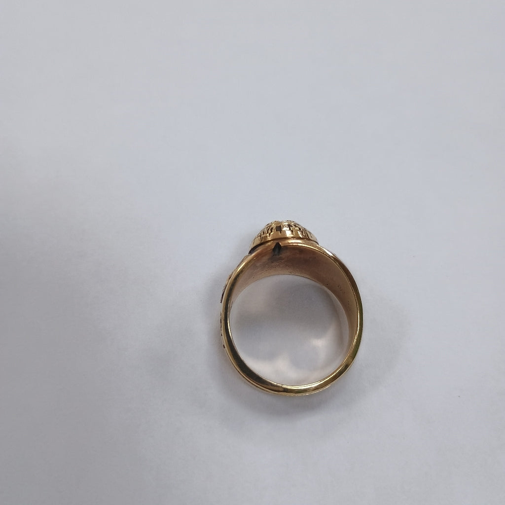 ANILLO DE GRADUACIÓN ORO 10 K 9,30 GRMS (SEMINUEVO)
