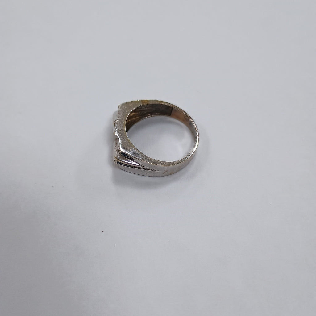 ANILLO ORO BLANCO 10 K 4,20 GRMS (SEMINUEVO)