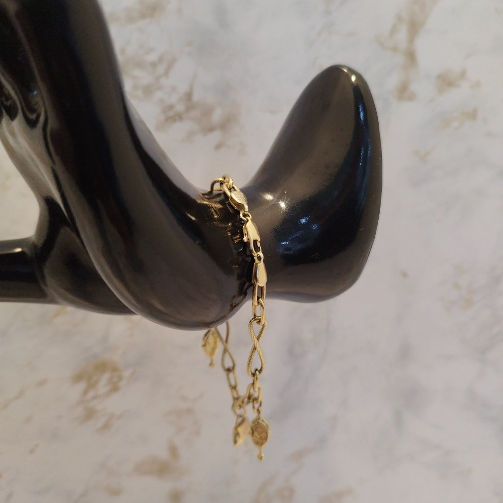 PULSERA ORO 14 K 6,10 GRMS (SEMINUEVO)