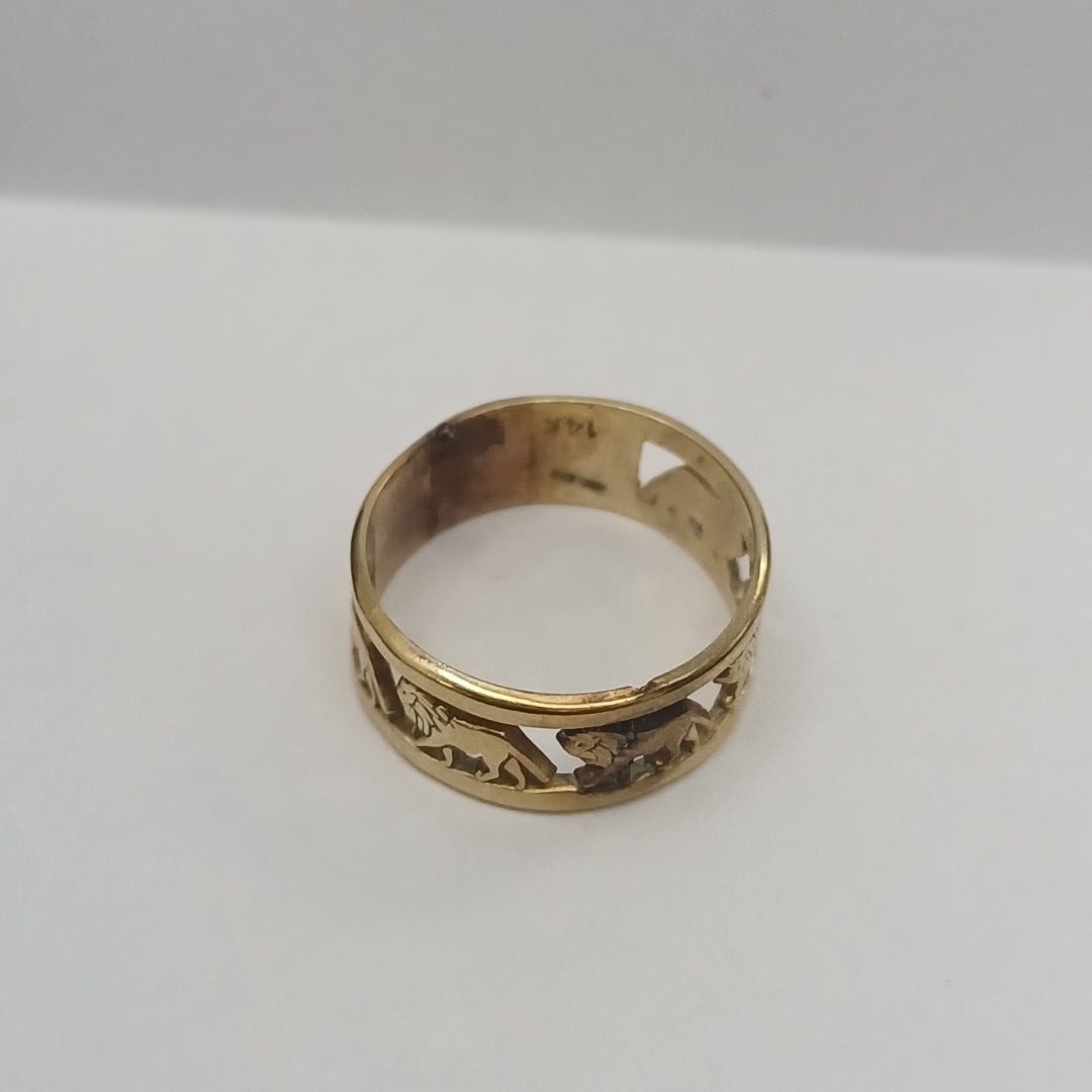 ANILLO ORO 10 K 3 GRMS (SEMINUEVO)