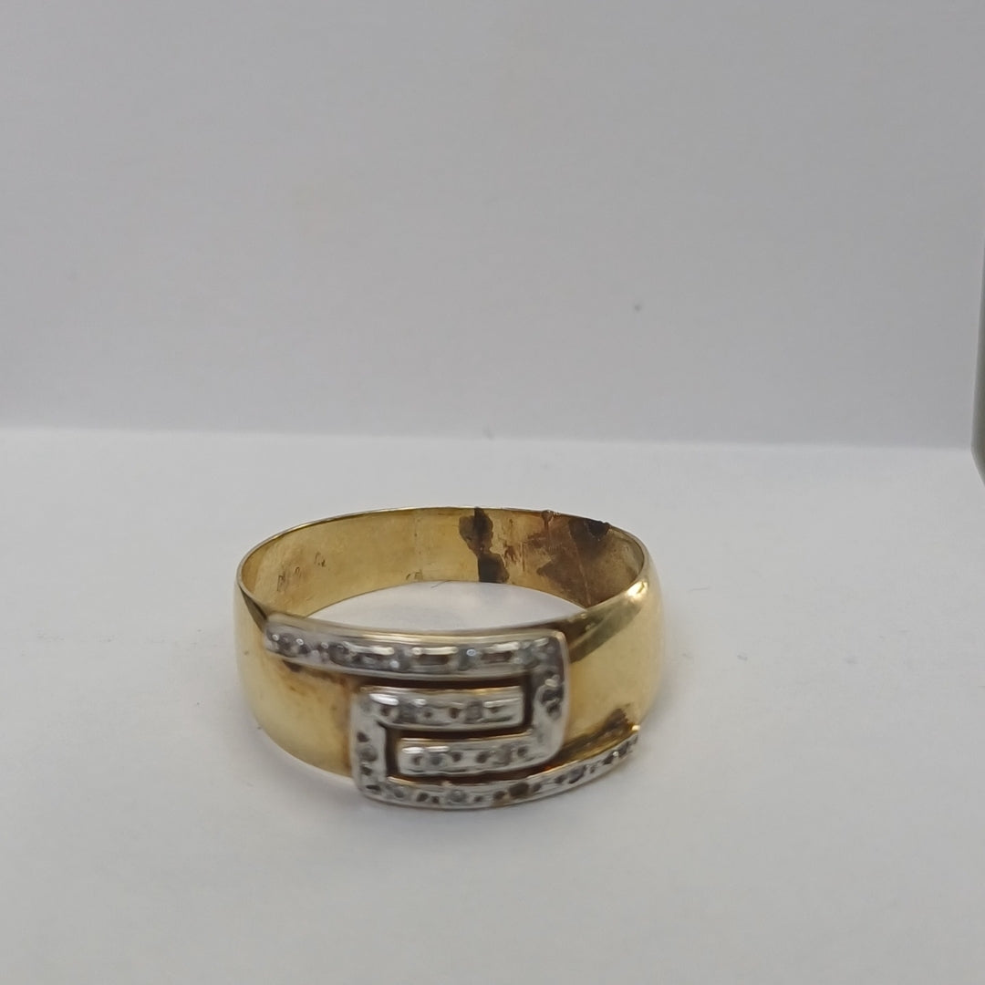 ANILLO ORO 10 K 2,60 GRMS (SEMINUEVO)