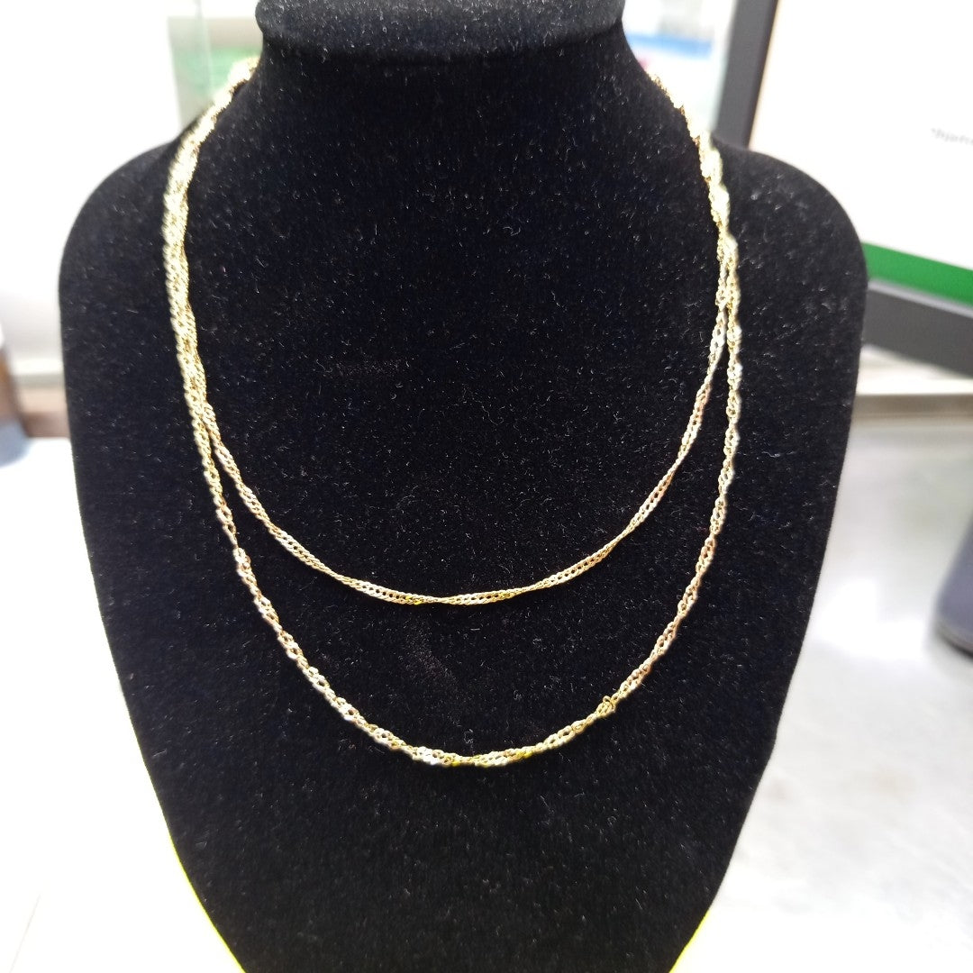 CADENA ORO 14 K 4.6 GRMS (SEMINUEVO)
