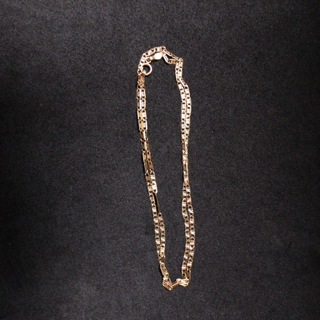 CADENA ORO COMBINADO 10 K 2,60 GRMS (SEMINUEVO)