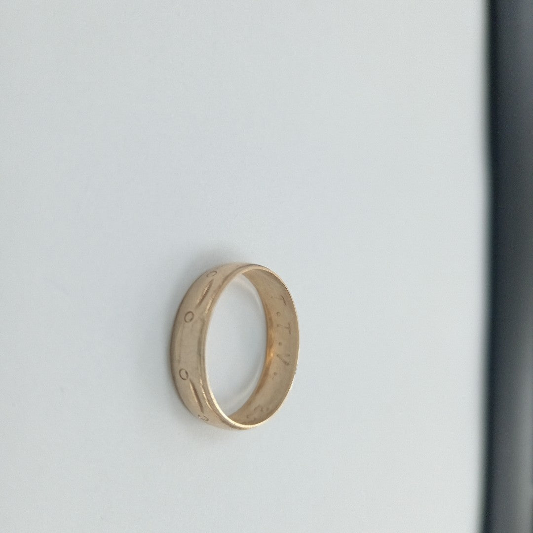 ARGOLLA ORO 10 K 1.6 GRMS (SEMINUEVO)