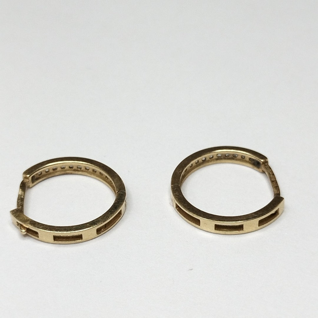 ARRACADAS PAR ORO 14 K 1,50 GRMS (SEMINUEVO)