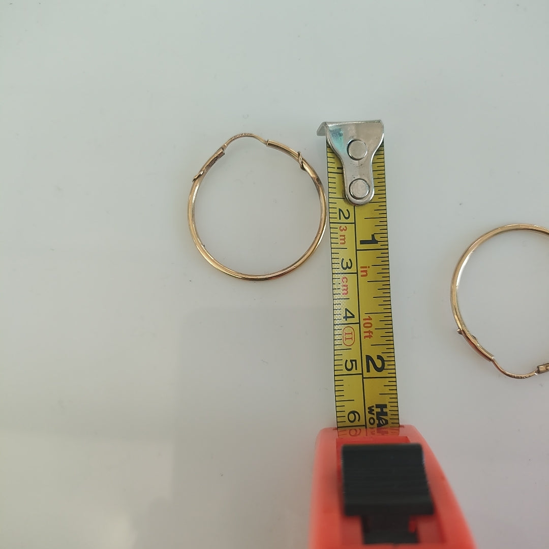 ARRACADAS PAR ORO 8 K 2,00 GRMS (SEMINUEVO)