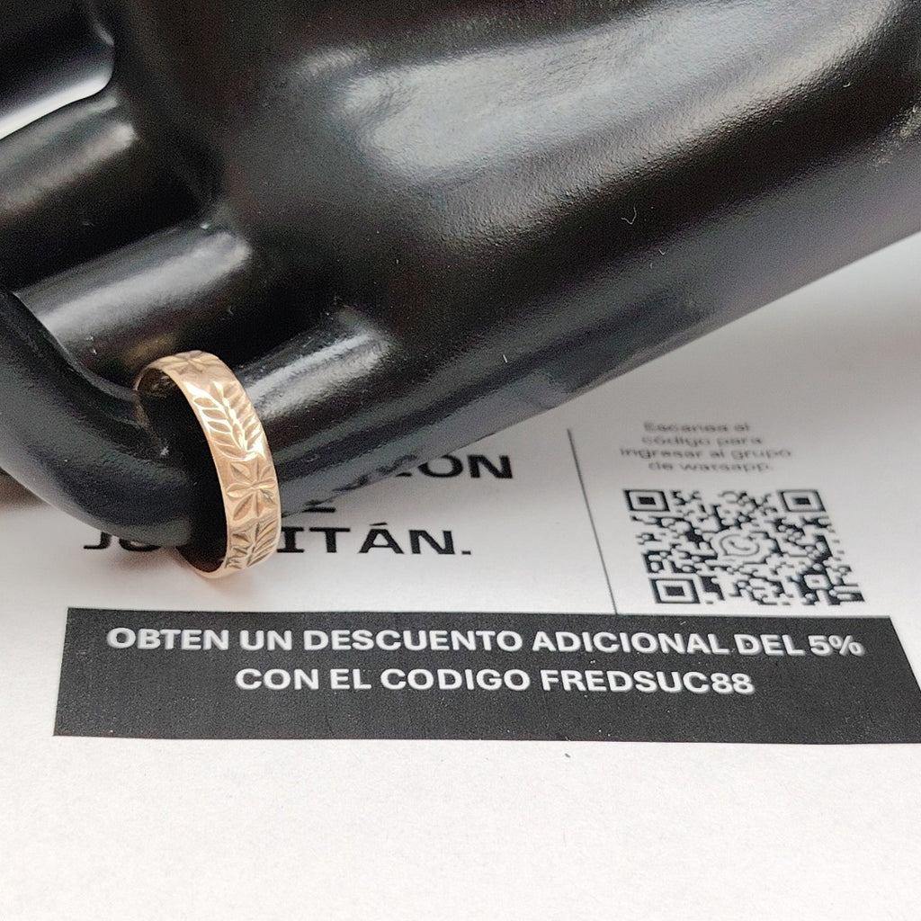ARGOLLA ORO 10 K 2 GRMS (SEMINUEVO)