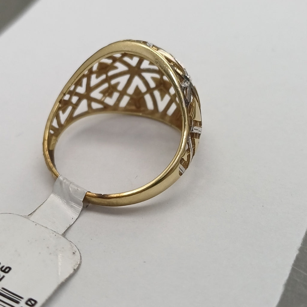 ANILLO ORO, ORO COMBINADO 14 K 2.2 GRMS (SEMINUEVO)