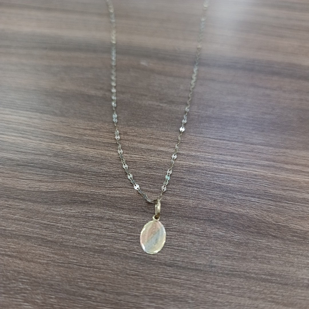 CADENA, DIJE ORO 10 K 1.6 GRMS (SEMINUEVO)