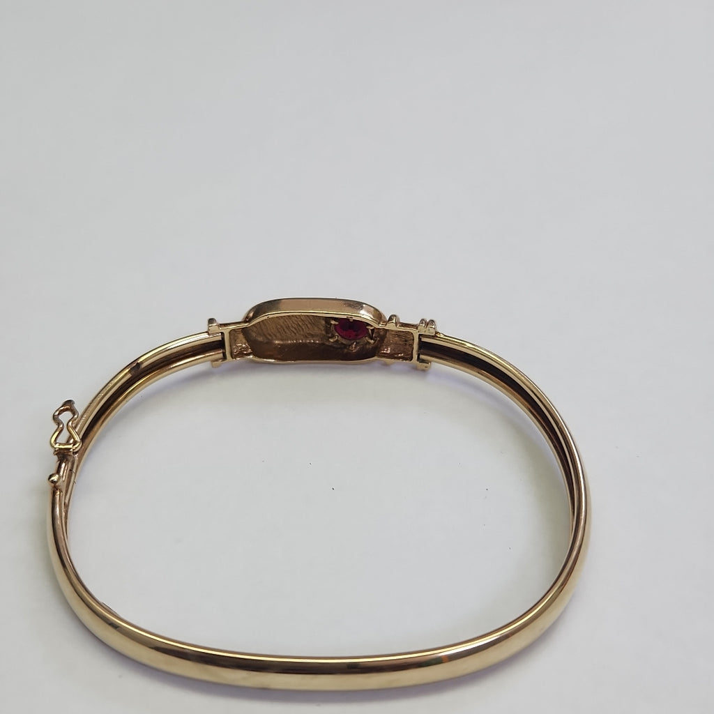 PULSERA RIGIDA ORO 14 K 13,80 GRMS (SEMINUEVO)