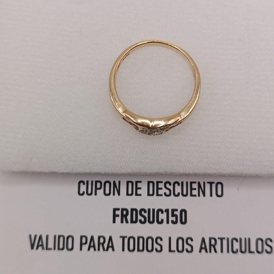 ANILLITO ORO 14 K 2.4 GRMS (SEMINUEVO)