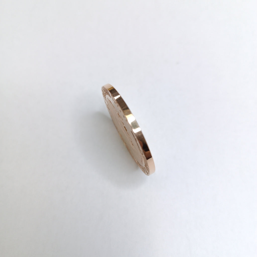 MEDALLA CONMEMORATIVA ORO 21 K 42,00 GRMS (SEMINUEVO)