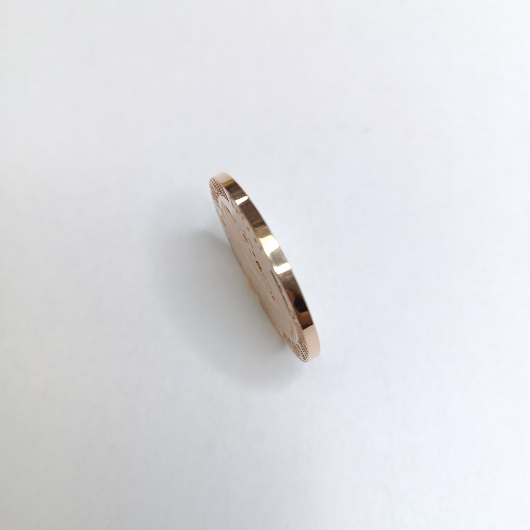 MEDALLA CONMEMORATIVA ORO 21 K 42,00 GRMS (SEMINUEVO)
