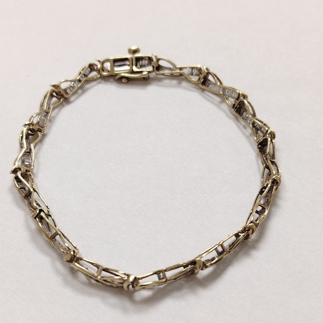 PULSERA ORO 10 K 5.7 GRMS (SEMINUEVO)