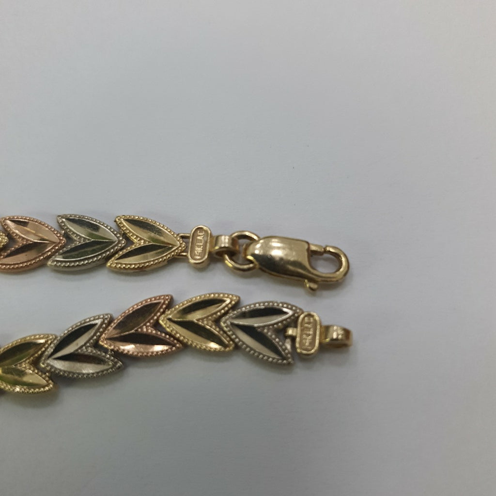 PULSERA ORO,ORO COMBINADO 14 K 6,70 GRMS (SEMINUEVO)