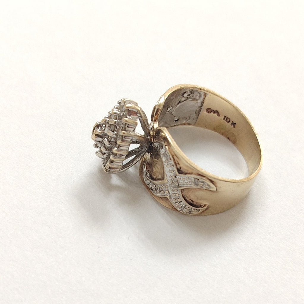 ANILLO ORO 10 K 5.4 GRMS (SEMINUEVO)