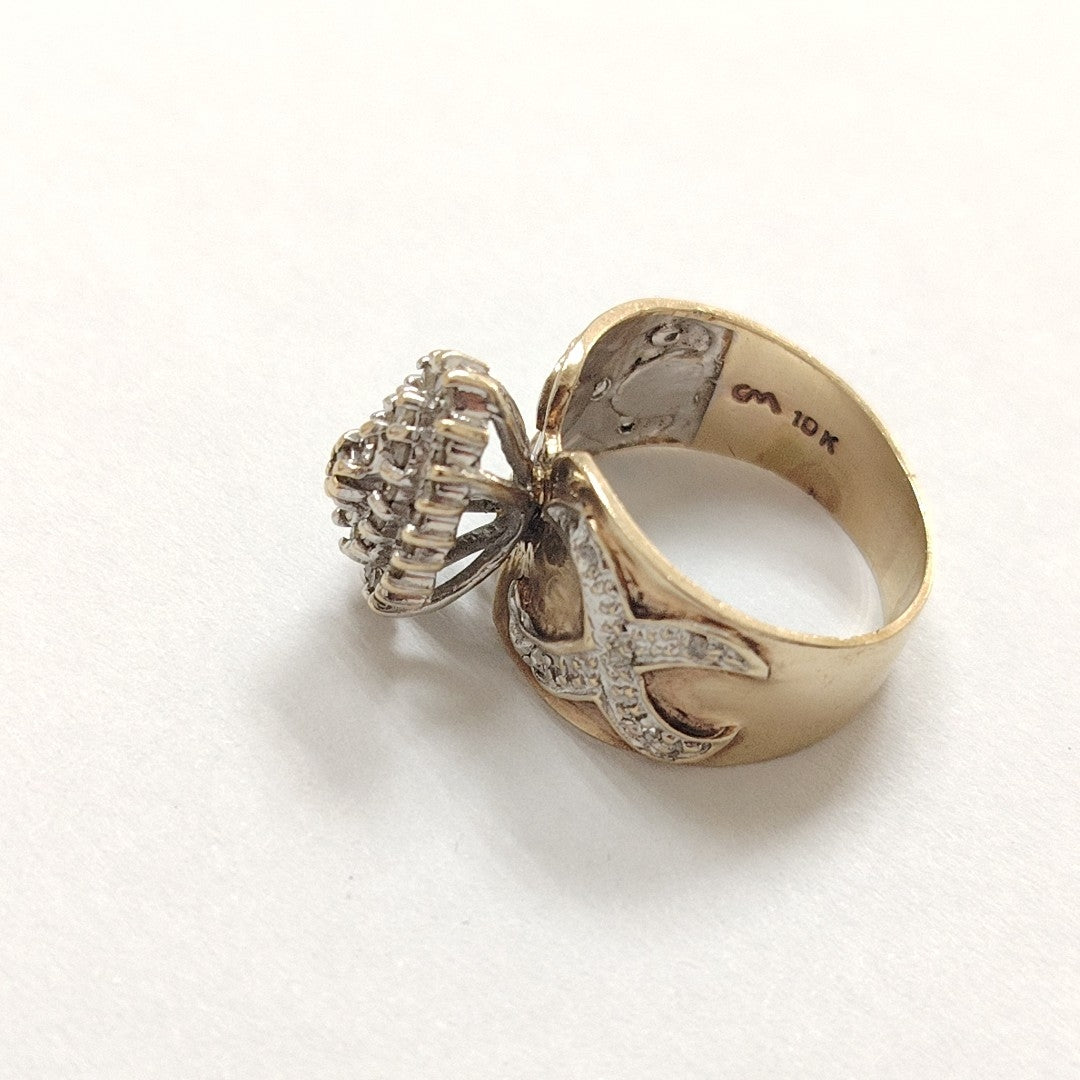 ANILLO ORO 10 K 5.4 GRMS (SEMINUEVO)