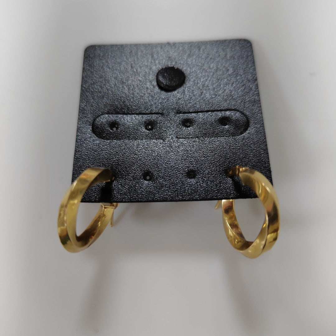 ARRACADAS PAR ORO 14 K 1,40 GRMS (SEMINUEVO)