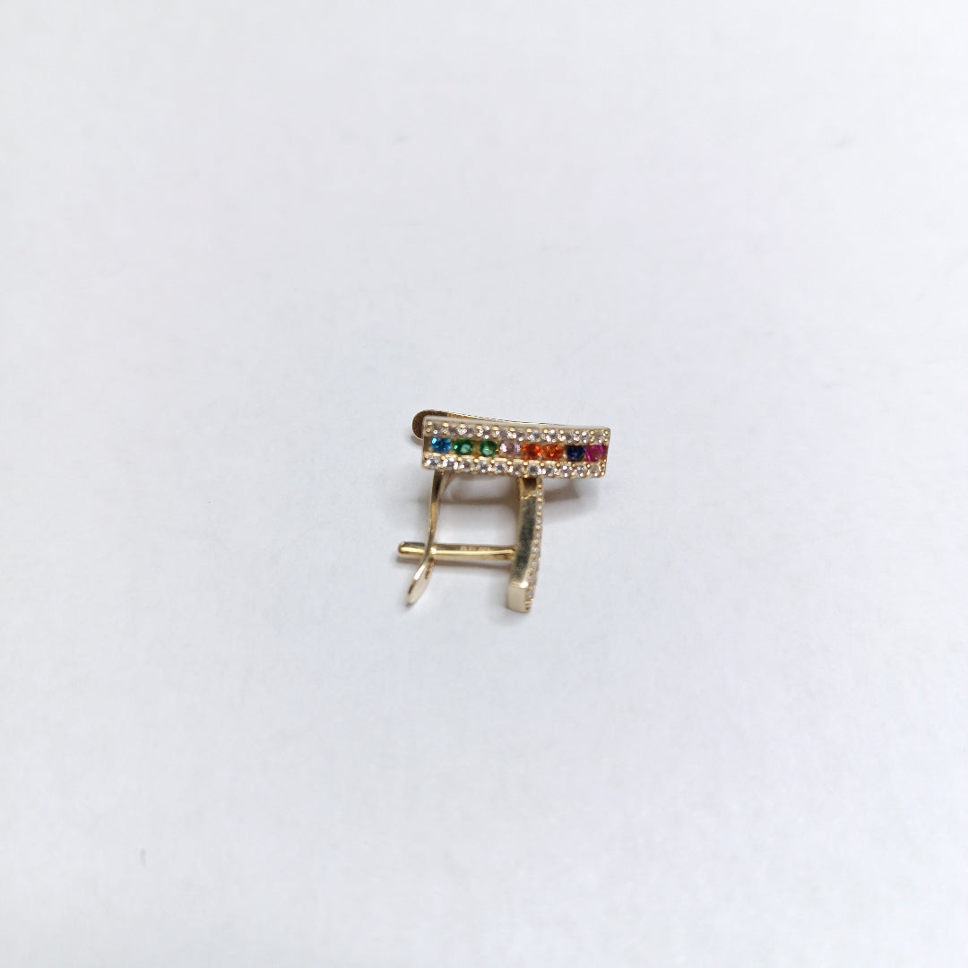 ARETES PAR ORO 14 K 2.8 GRMS (SEMINUEVO)