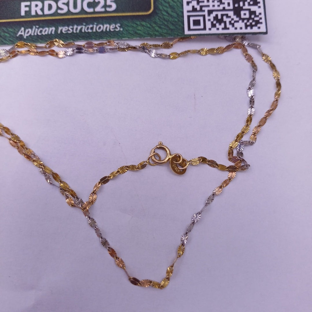 CADENA ORO 14 K 1 GRMS (SEMINUEVO)