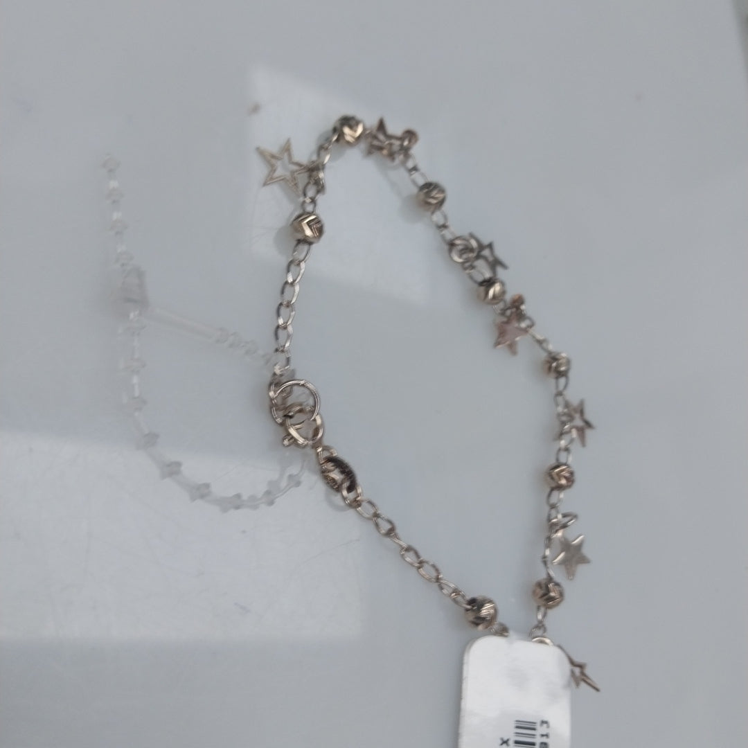 PULSERA TEJIDO ESPECIAL PLATA .925 18 CM 3.1 GR (NUEVO)