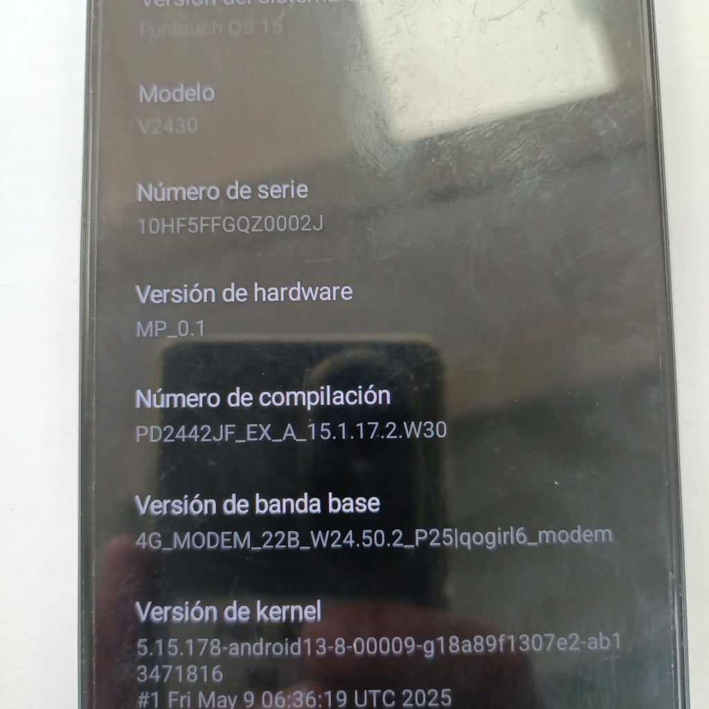 CELULAR VIVO Y04 V2430 (2025) 256 GB 4 GB RAM (SEMINUEVO)