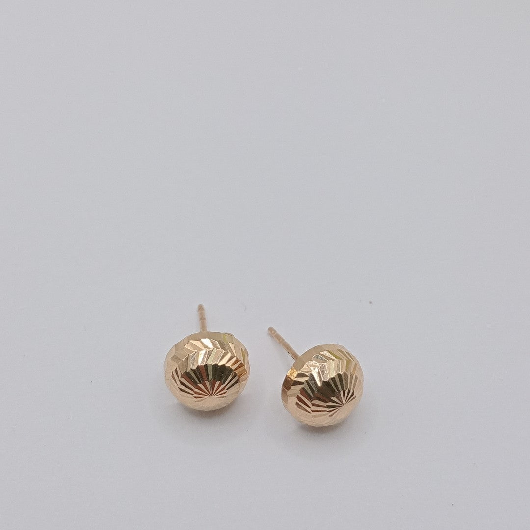 ARETES PAR ORO 14 K 1.5 GRMS (SEMINUEVO)