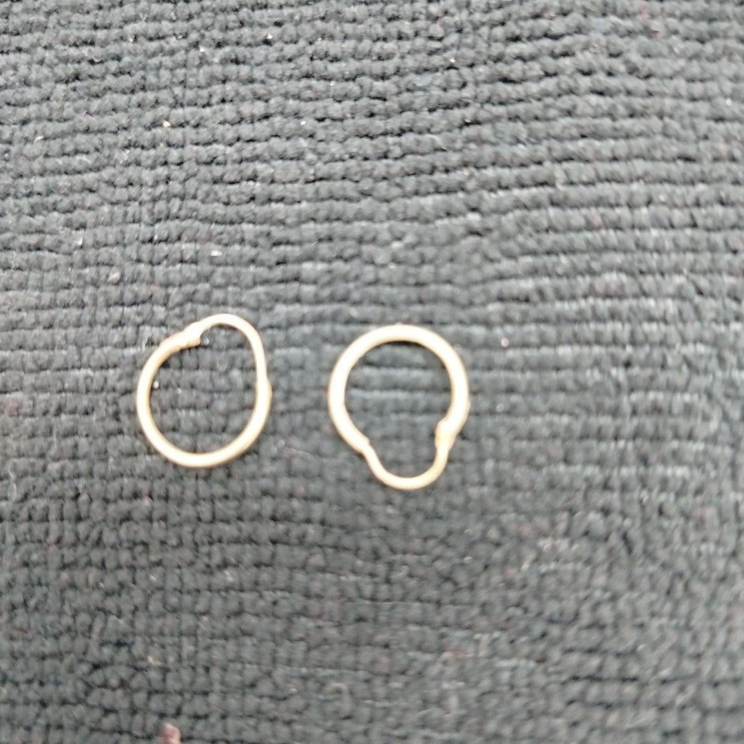 BROQUELES PAR ORO 10 K 0.3 GRMS (SEMINUEVO)