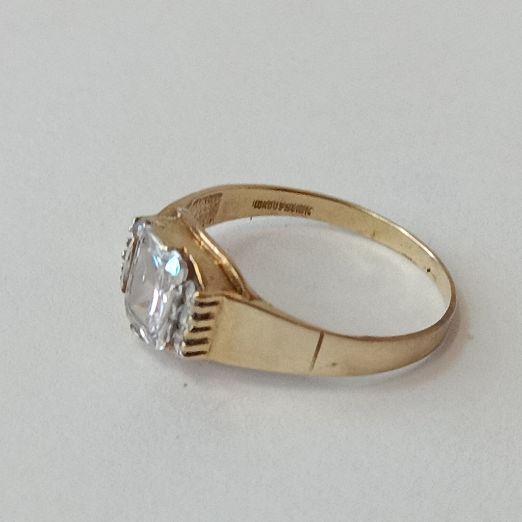 ANILLO ORO 10 K 2.5 GRMS (SEMINUEVO)
