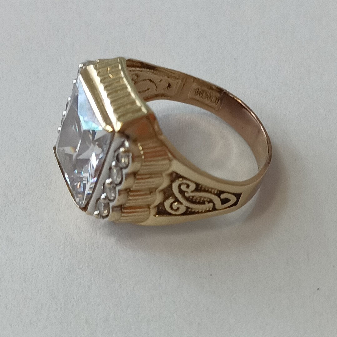 ANILLO ORO 10 K 5.4 GRMS (SEMINUEVO)
