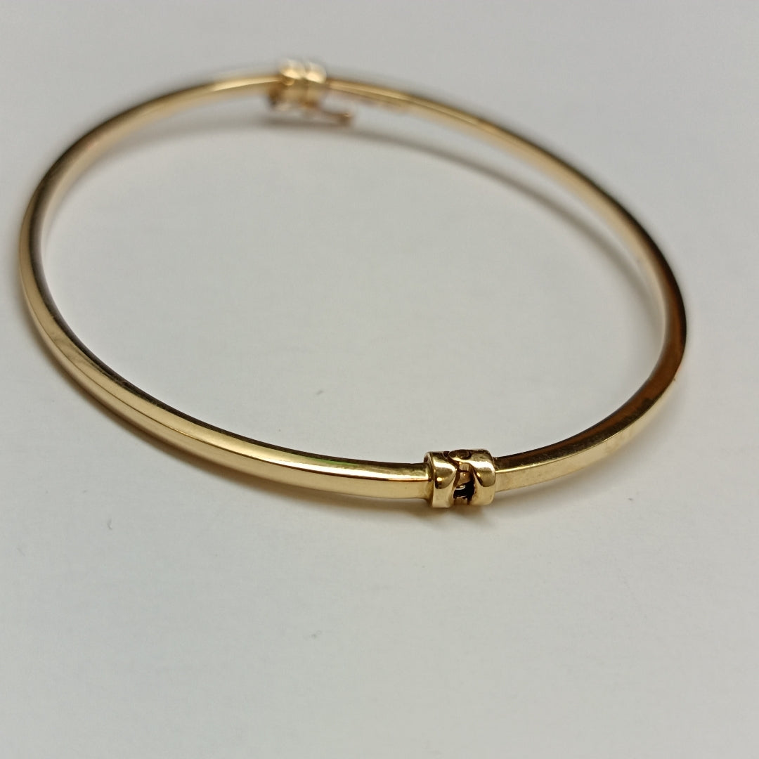 PULSERA RIGIDA ORO 14 K 3,20 GRMS (SEMINUEVO)