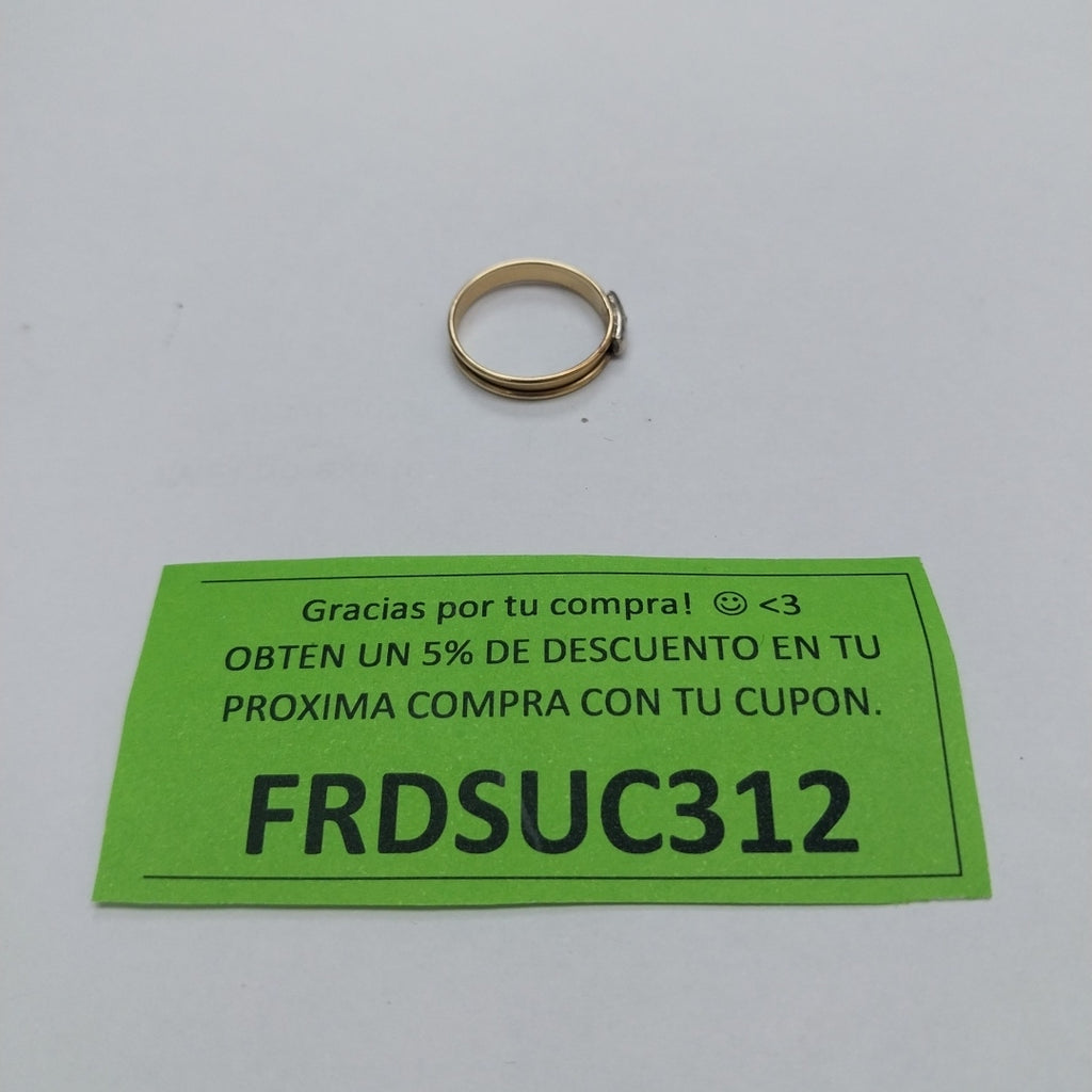 ANILLITO ORO 14 K 1.1 GRMS (SEMINUEVO)