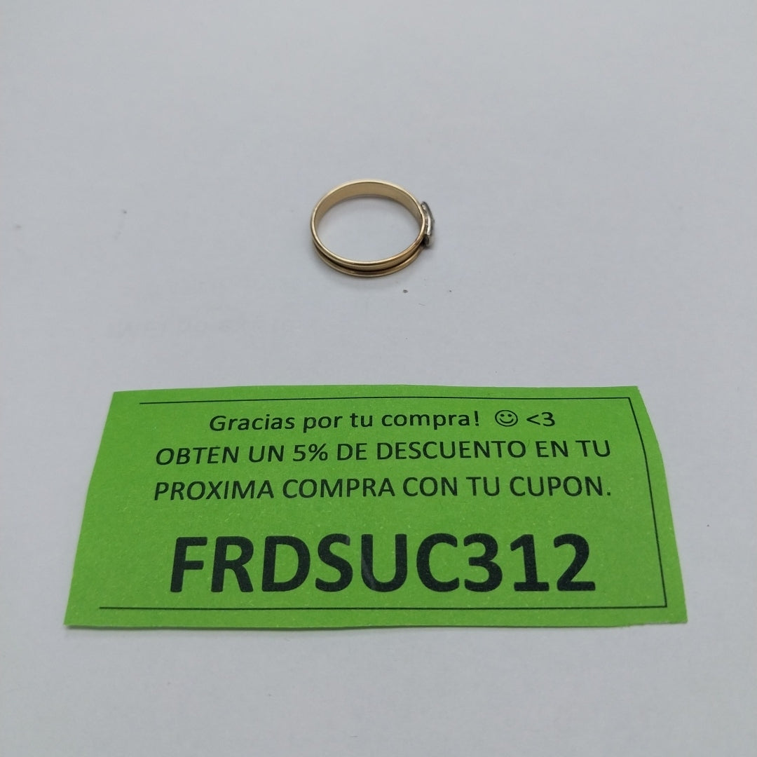 ANILLITO ORO 14 K 1.1 GRMS (SEMINUEVO)