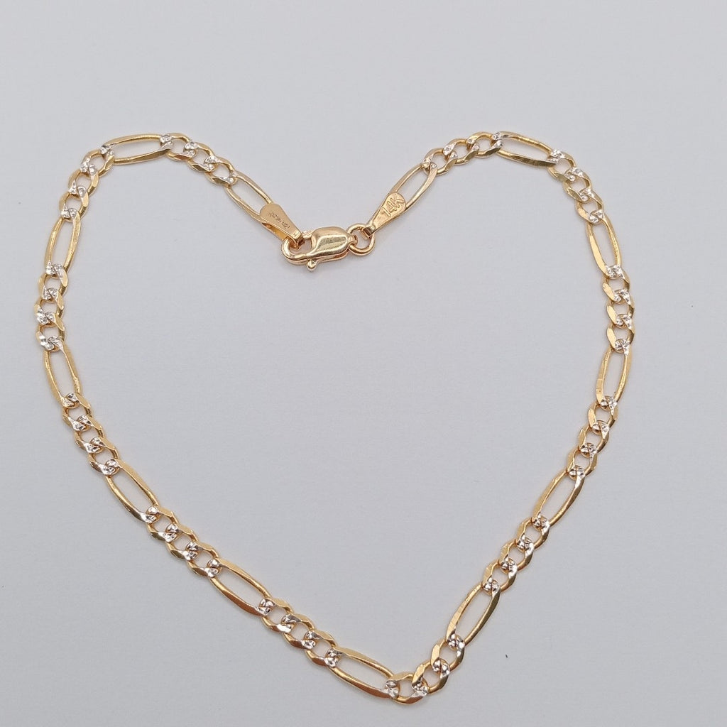 PULSERA ORO, RODIADO 14 K 3.3 GRMS (SEMINUEVO)