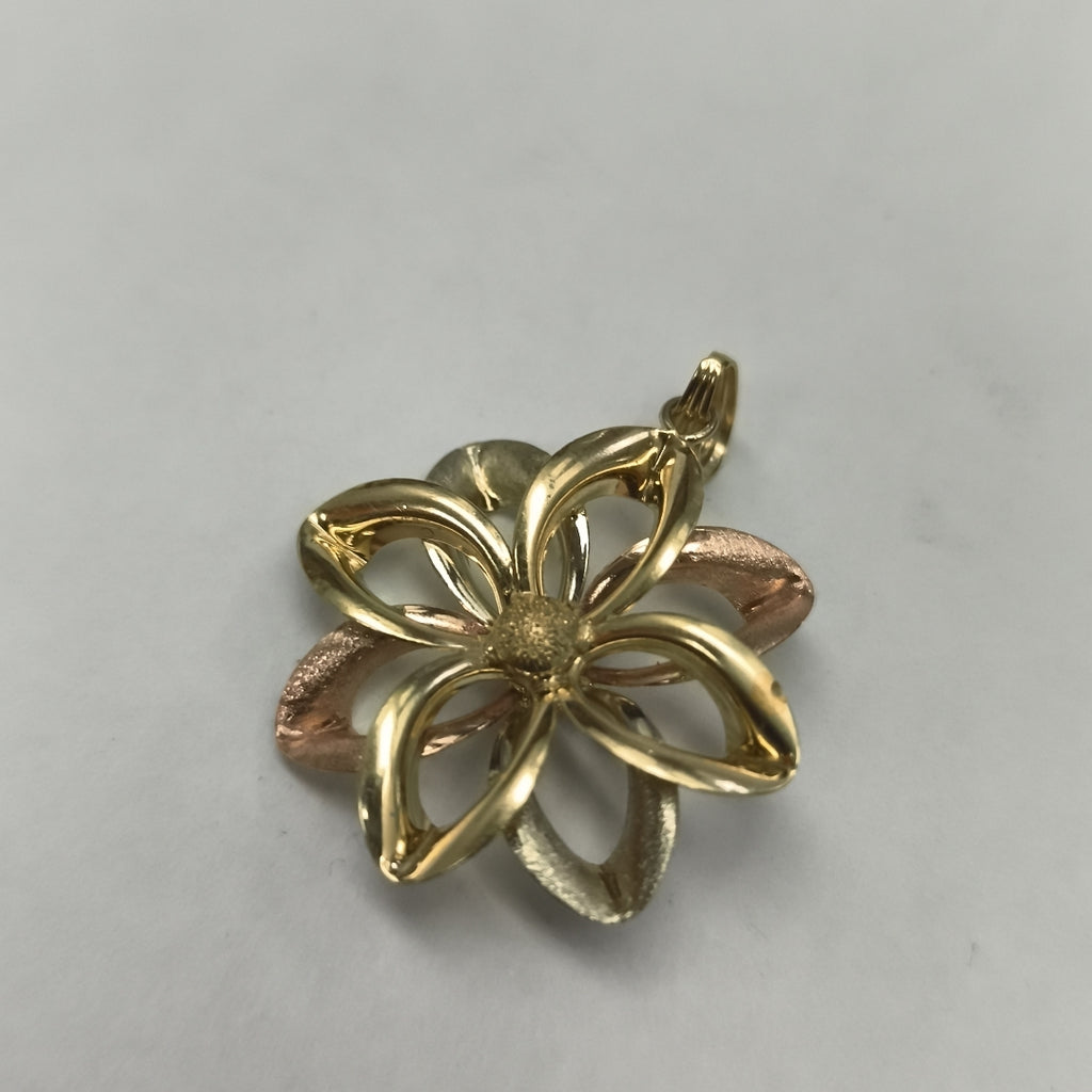 DIJE ORO COMBINADO 14 K 2.7 GRMS (SEMINUEVO)