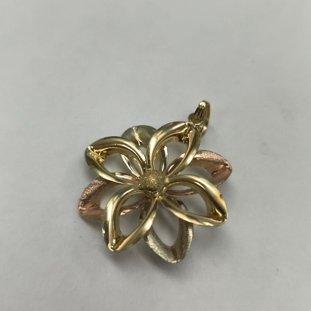 DIJE ORO COMBINADO 14 K 2.7 GRMS (SEMINUEVO)