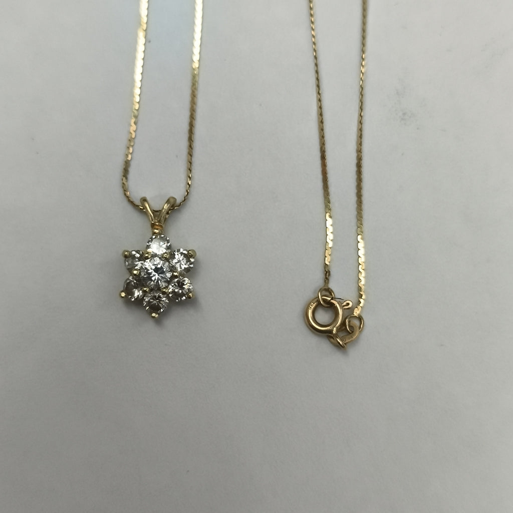 COLLAR ORO 14 K 2.6 GRMS (SEMINUEVO)